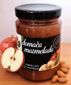 Jabolčna marmelada z mandlji 212 g