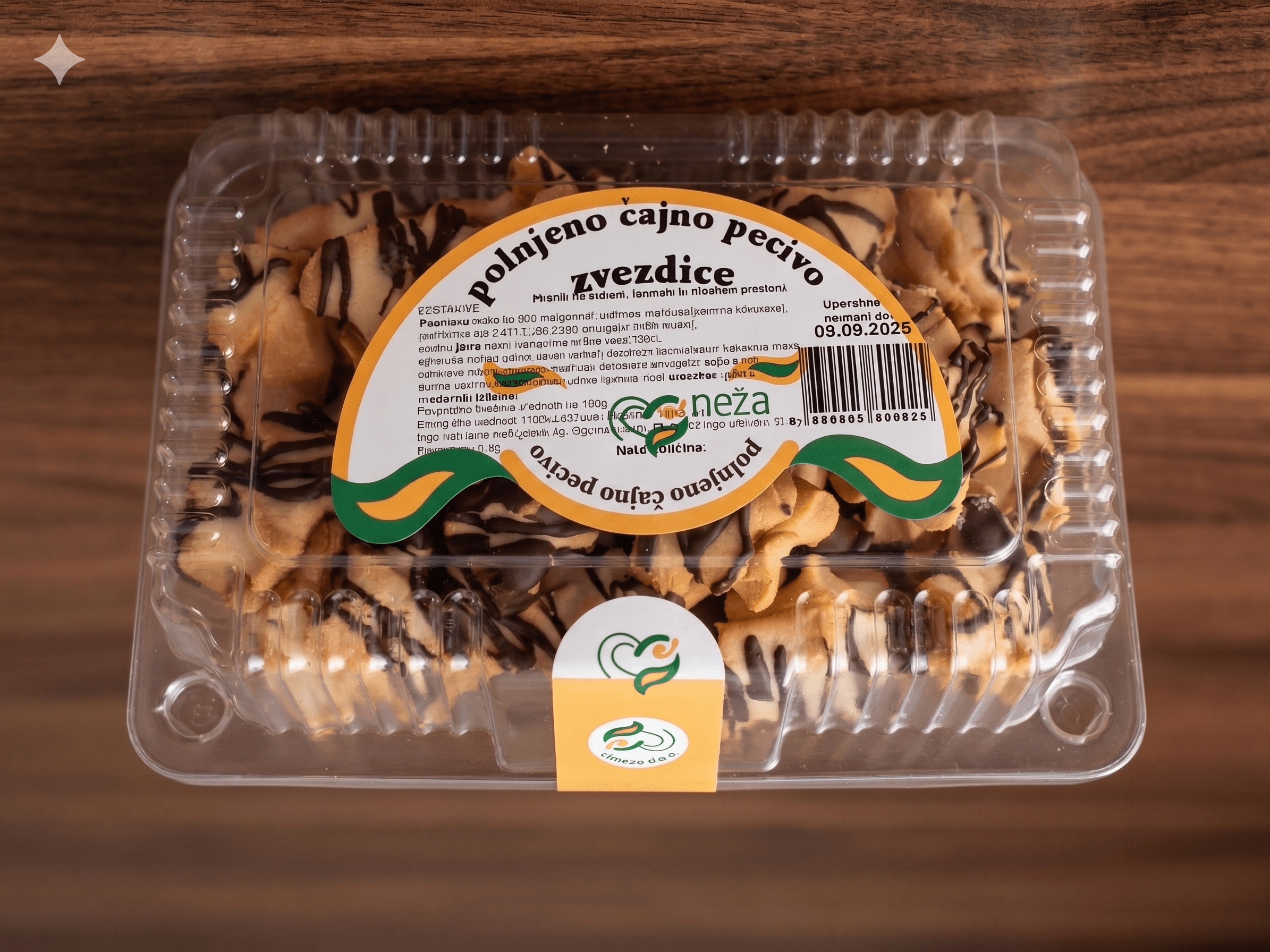 Zvezdice z marmelado 400 g