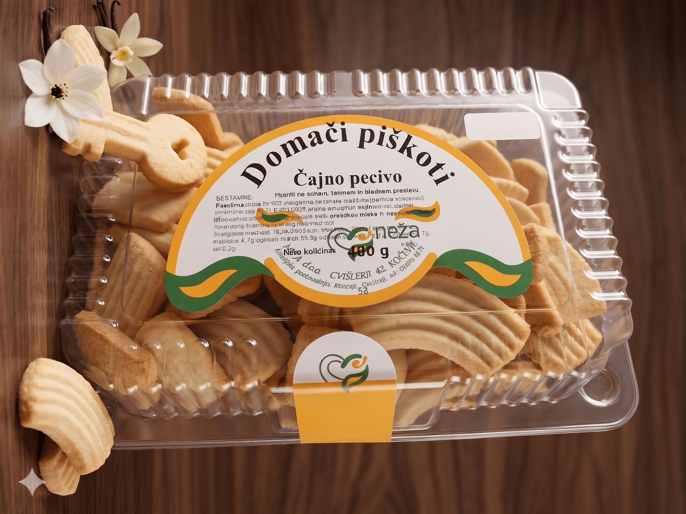 Domači piškoti 400 g