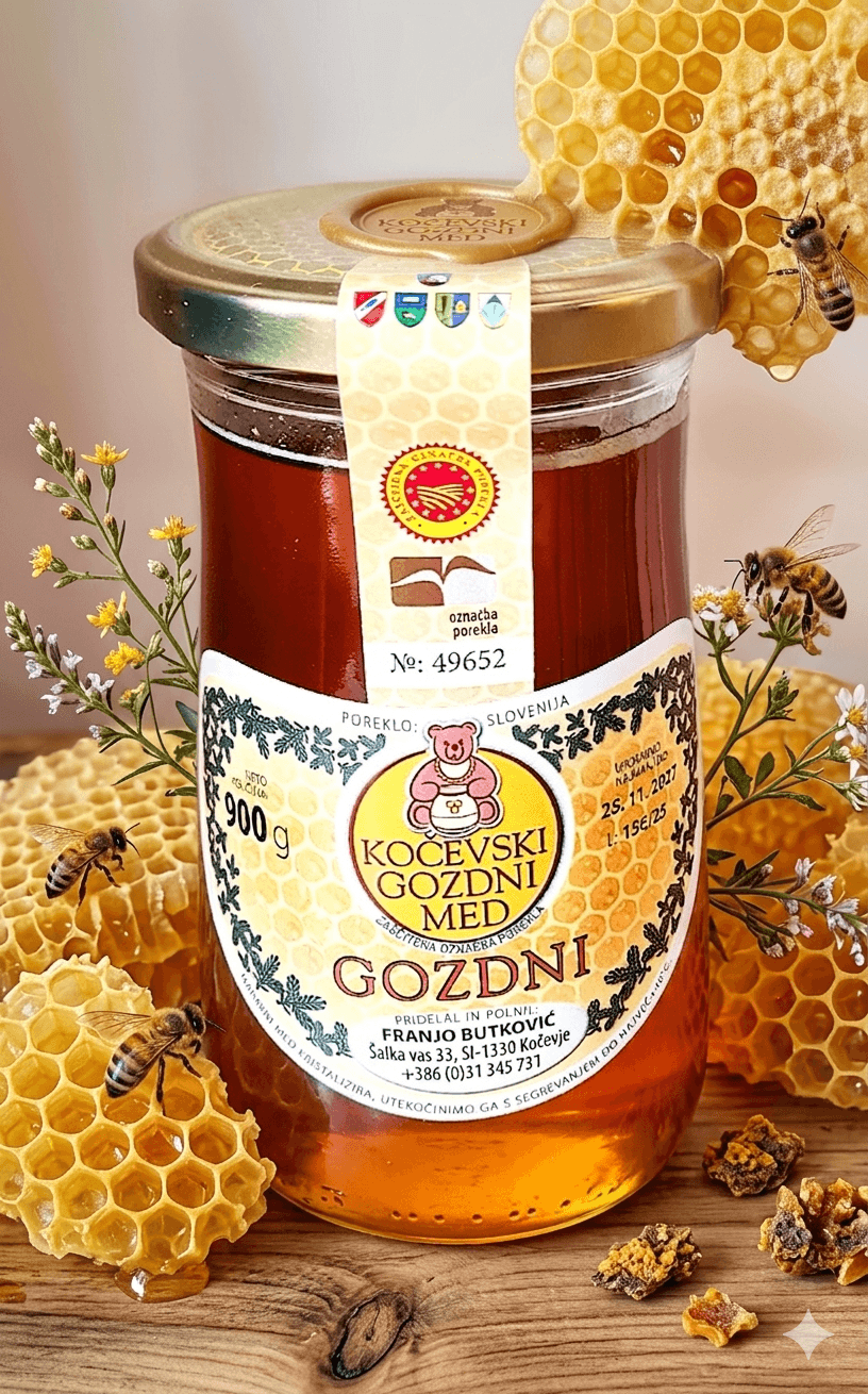 Kočevski gozdni med - gozdni 900 g