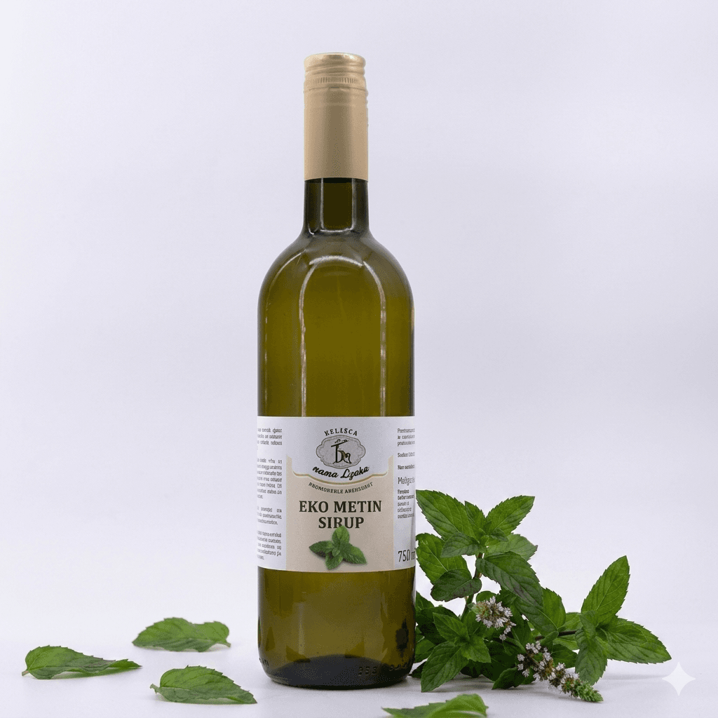 Ekološki metin sirup 0.75 L