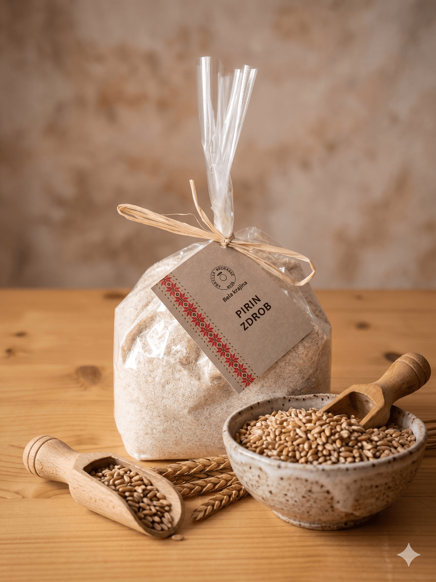 Pirin polnovredni zdrob 500 g