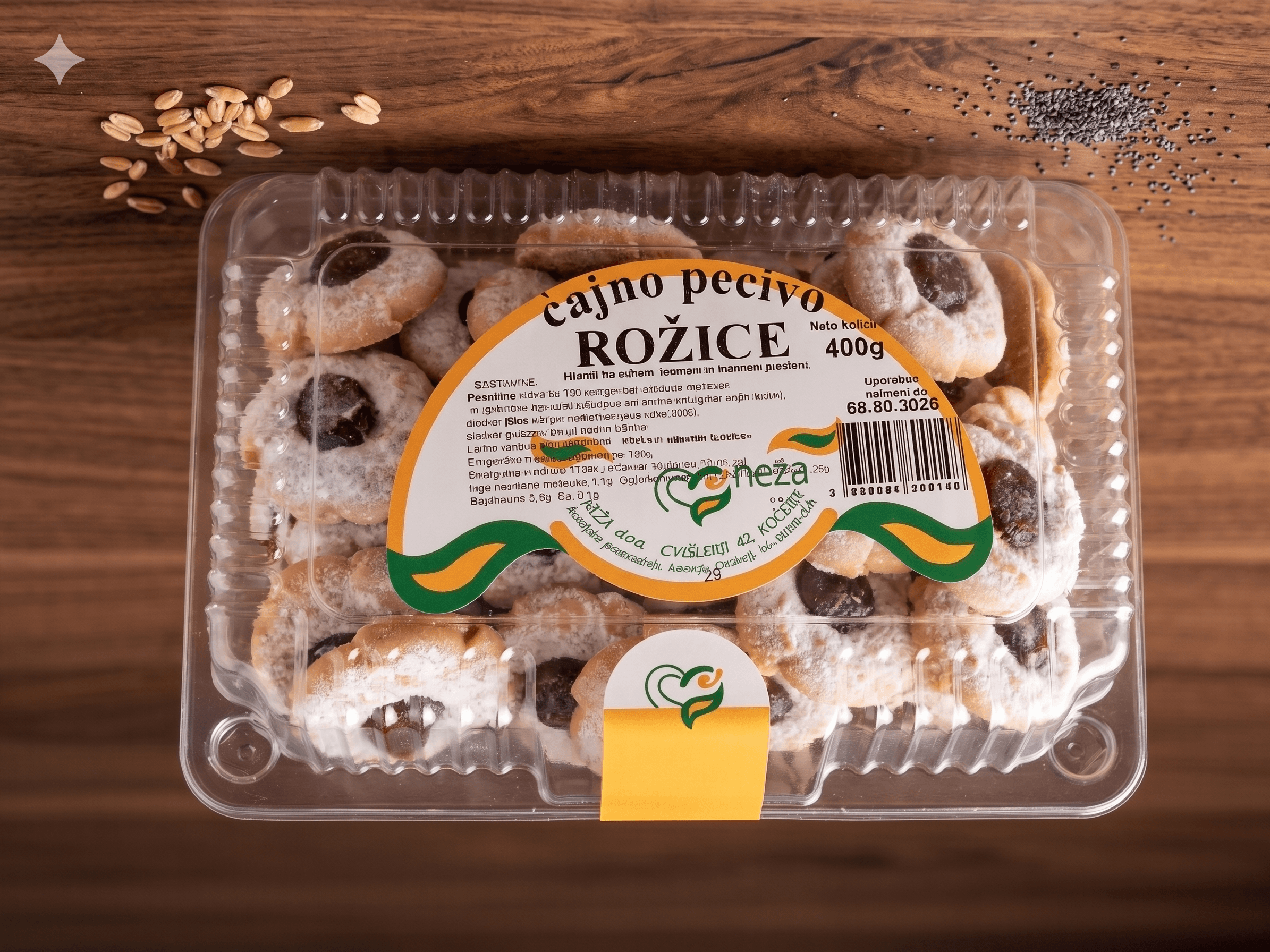 Sladke rožice 400 g