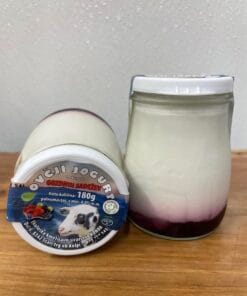 Ekološki ovčji jogurt z gozdnimi sadeži 180 g