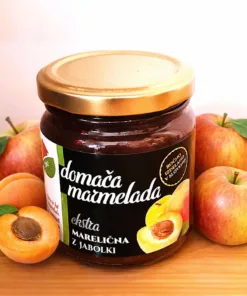 Marelična marmelada z jabolki 370 g
