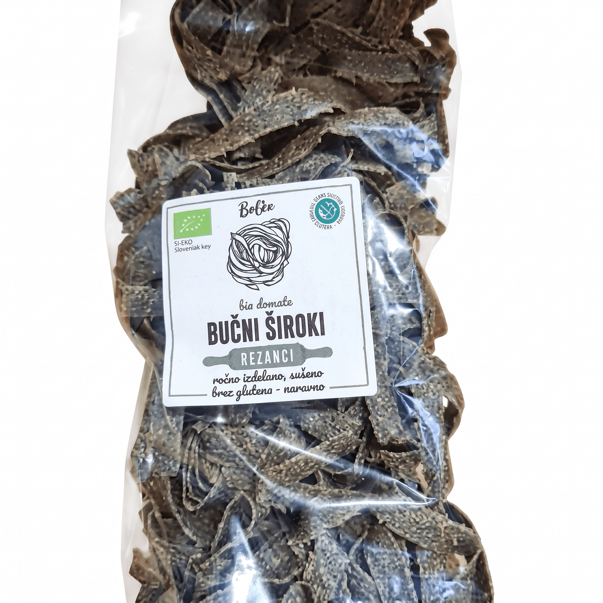 Ekološki bučni široki rezanci 400 g
