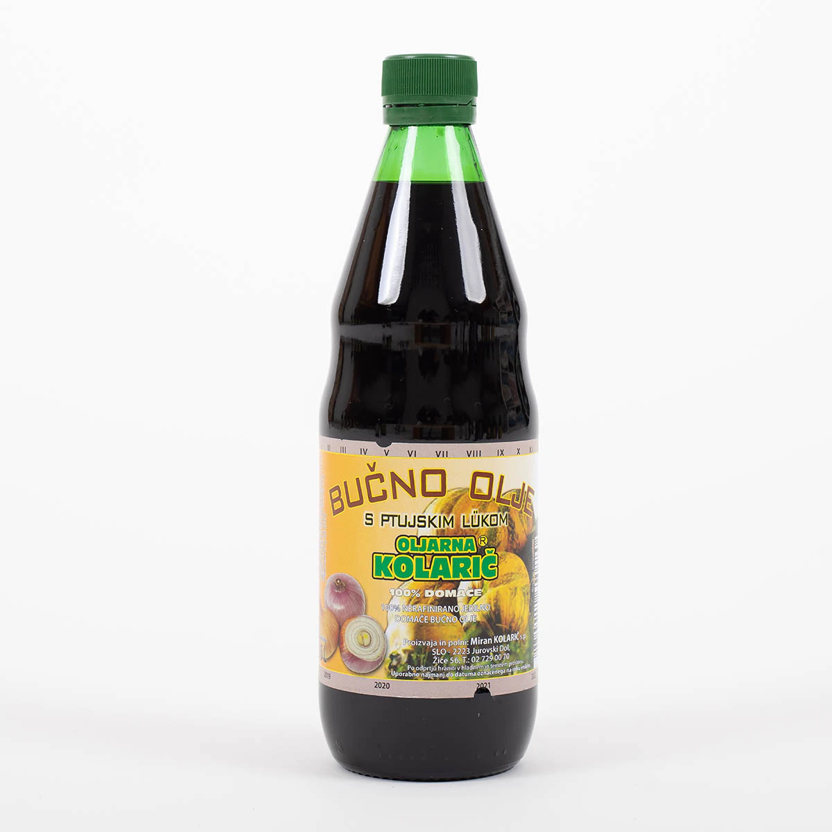 Bučno olje z ptujskim lukom 0,5 L